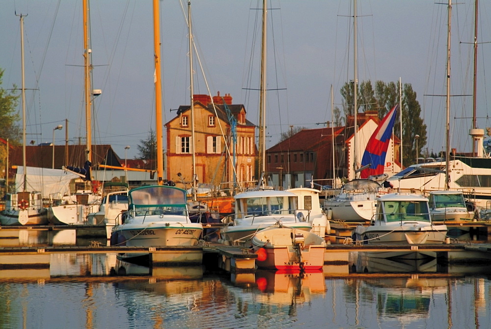 Carentan harbour, Cotentin Peninsula, Manche, Normandy, France, Europe