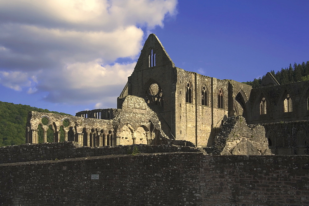 Tintern Abbey, Monmouthshire, Wales, United Kingdom, Europe