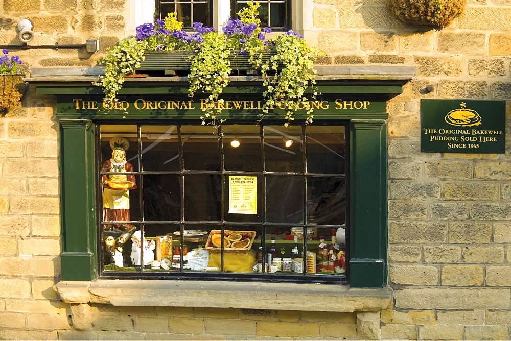 Bakewell Pudding Shop, Bakewell, Peak District National Park, Derbyshire, England, United Kingdom, Europe