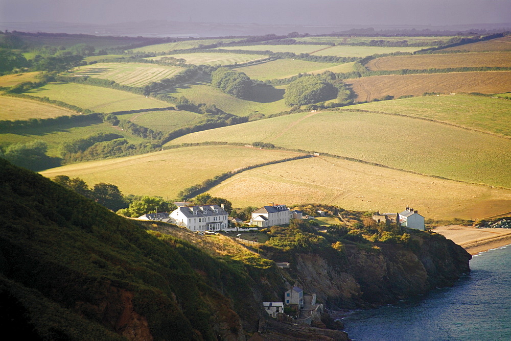 Start Point on South West Devon Coast Path, South Hams, Devon, England, United Kingdom, Europe