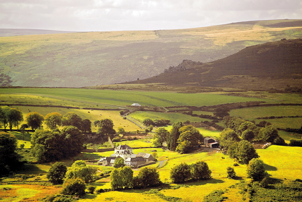 View from Hay Tor, Dartmoor National Park, Devon, England, United Kingdom, Europe