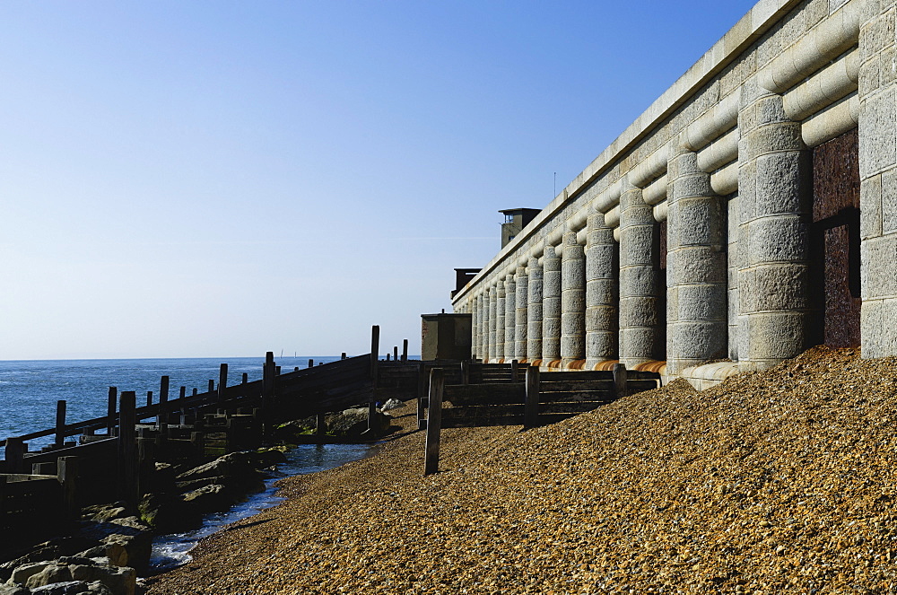 Hurst Castle, English Heritage military fort, Hurst Spit, Keyhaven, The Solent, Hampshire, England, United Kingdom, Europe