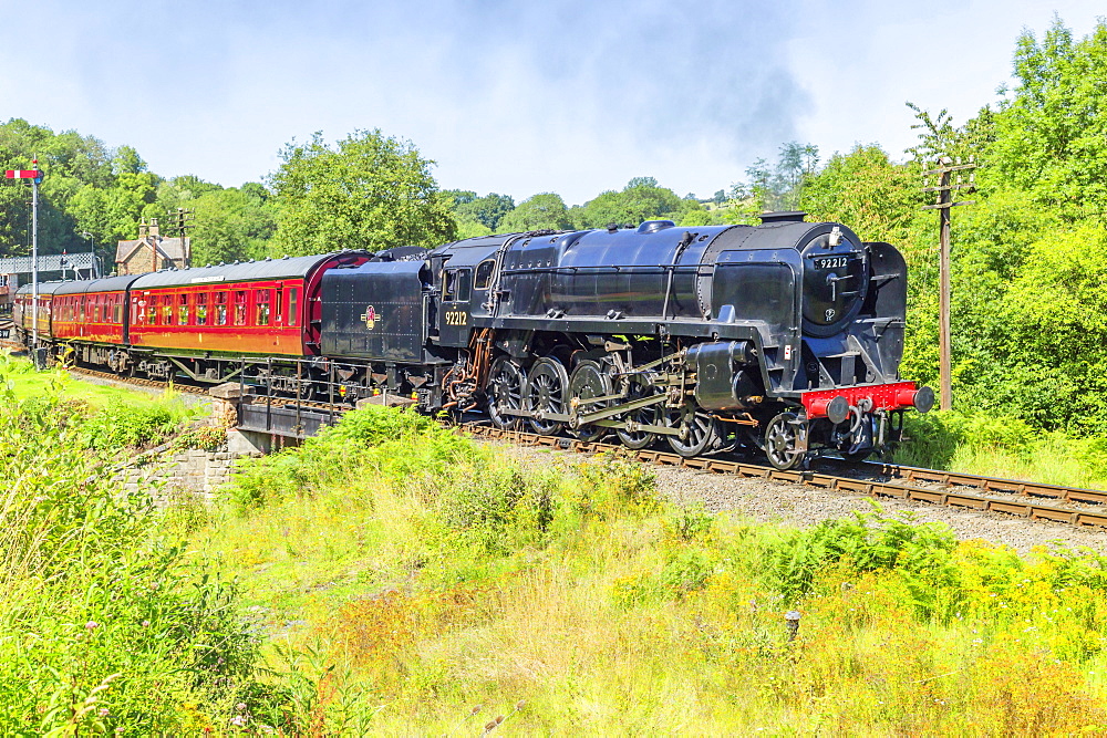 Severn Valley Preserved Steam Railway, Arley Station, Worcestershire, England, United Kingdom, Europe