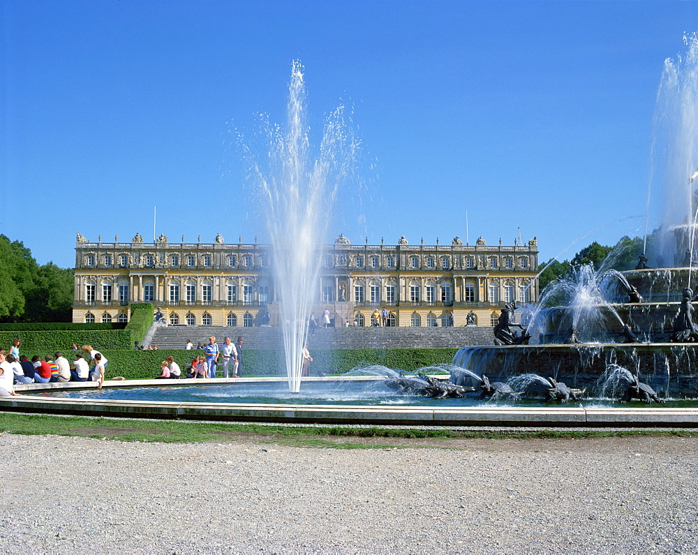 Herrenchiemsee Castle, Bavaria, Germany, Europe