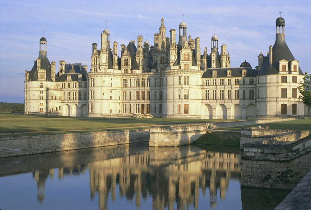 Chateau de Chambord, UNESCO World Heritage Site, Centre, France, Europe