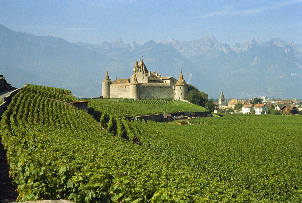 Chateau d'Aigle, Switzerland, Europe