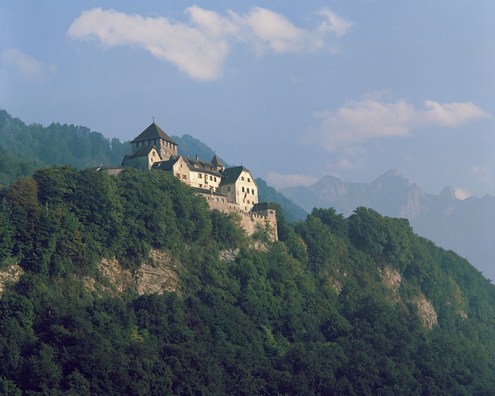 Vaduz castle, Lichtenstein, Europe