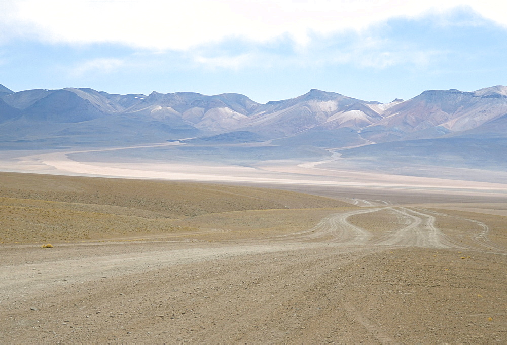 Altiplano desert near Laguna Colorada, Southwest Highlands, Bolivia, South America