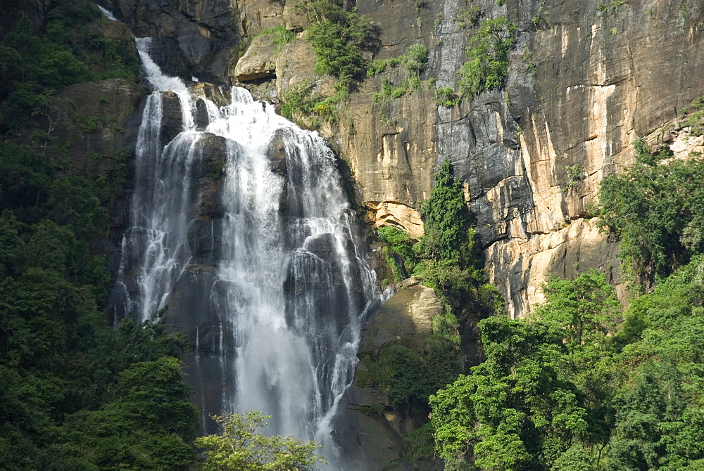 Rawana Falls, Ella Gap, Hill Country, Sri Lanka, Asia