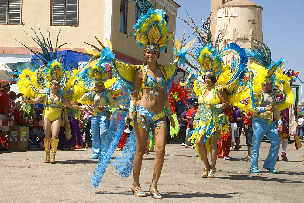 Caribbean Carnival, March 2011, San Nicolas, Aruba, Dutch Antilles, West Indies, Caribbean, Central America