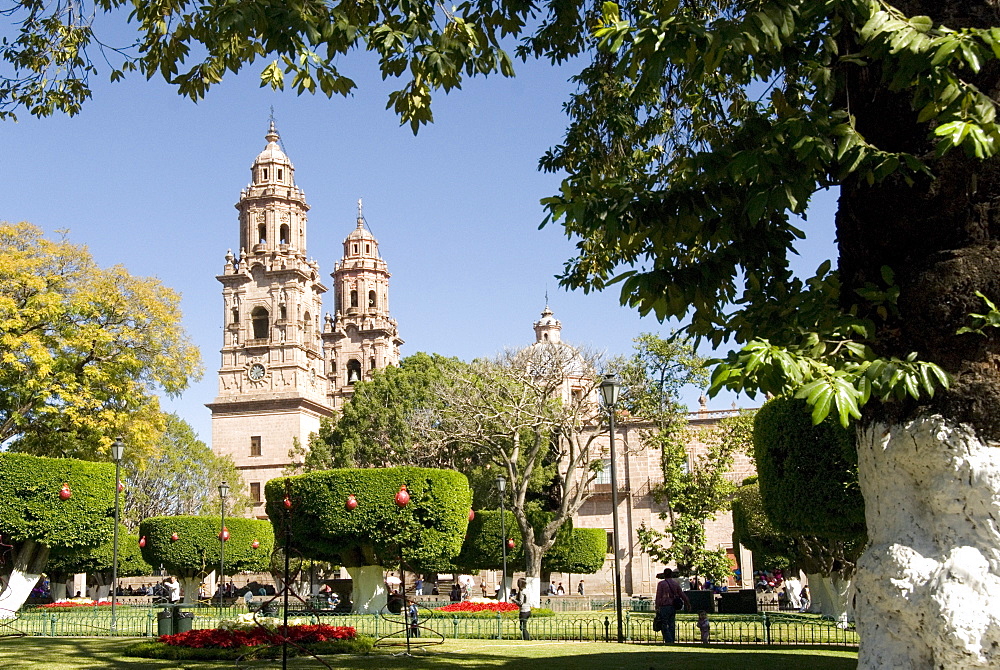 Catedral, Morelia, Michoacan, Mexico, North America 