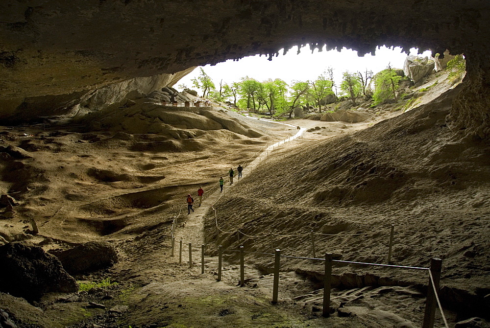 Cueva del Milodon, Puerto Natales, Patagonia, Chile, South America