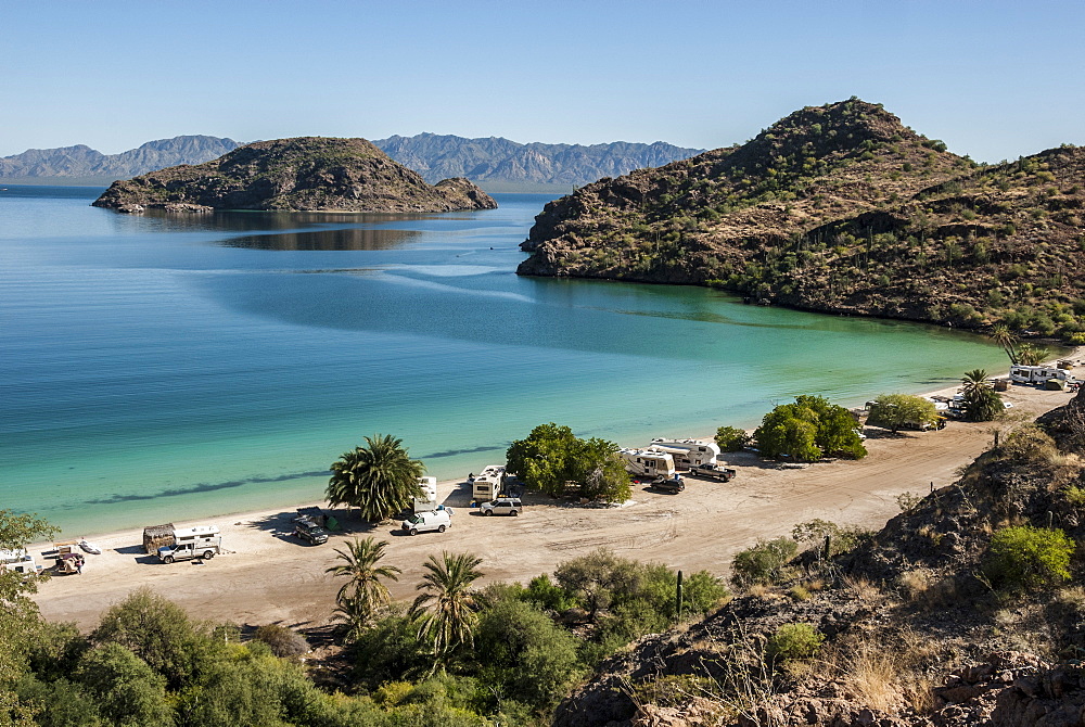 Bay near Loreto, into Sea of Cortez, Baja California, Mexico, North America