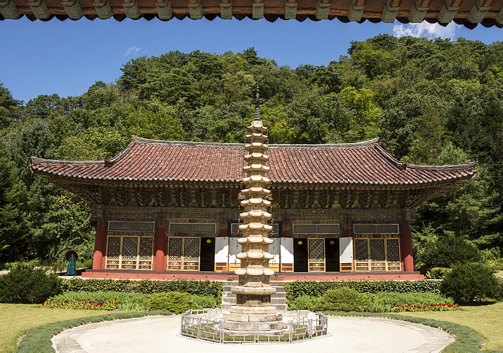 Pohyon Buddhist Temple, Myohyang, North Korea, Asia