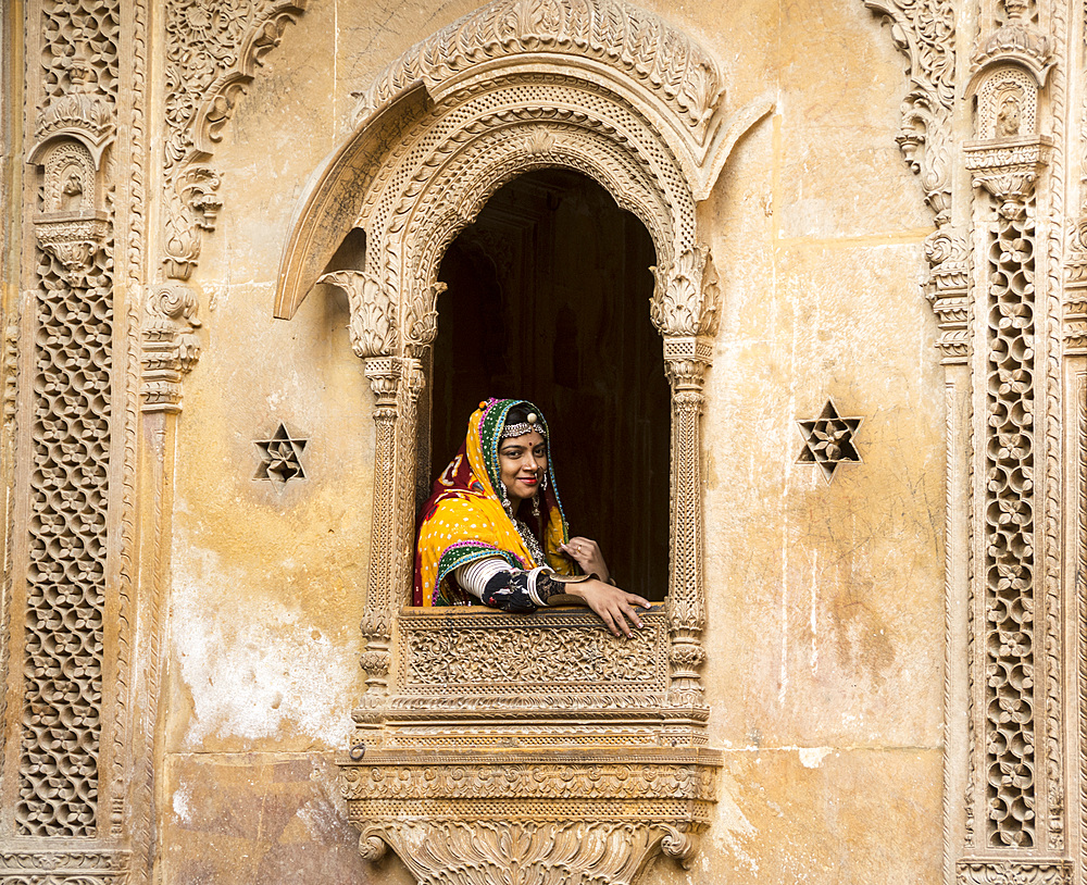 Patwa-ki-Haveli, Jaisalmer, Rajasthan, India, Asia