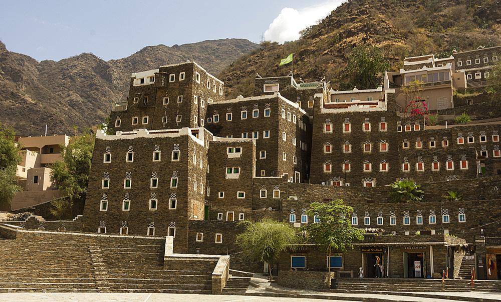 Rijal al Ma'a (Rijal Almaa) Heritage Village, near Abha, Asir, South West Saudi Arabia, Middle East