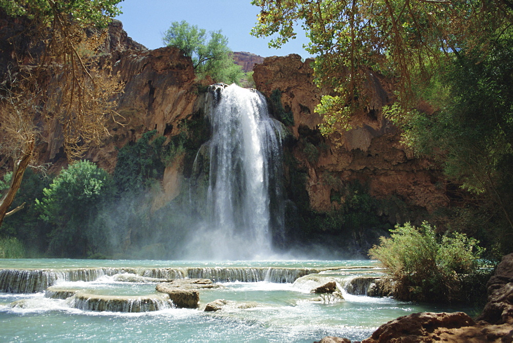 Harasu Falls, Grand Canyon, Arizona, USA, North America