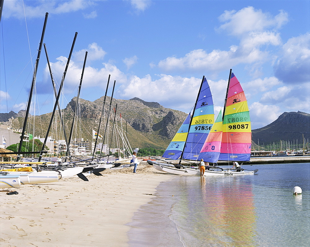 Puerto Pollensa, Majorca, Balearic Islands, Spain, Mediterranean, Europe