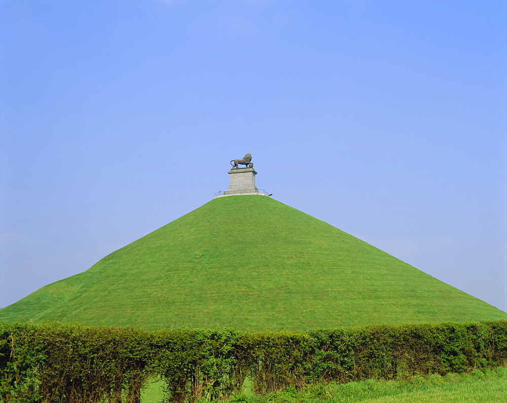 Lion Hill, site of the Battle of Waterloo, Belgium