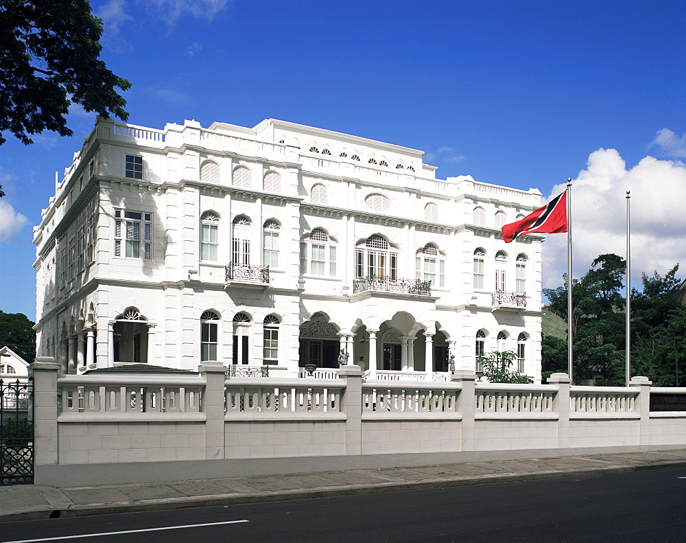 The Prime Minister's office, known as Whitehall, Port of Spain, Trinidad, Trinidad & Tobago, West Indies, Caribbean, Central America