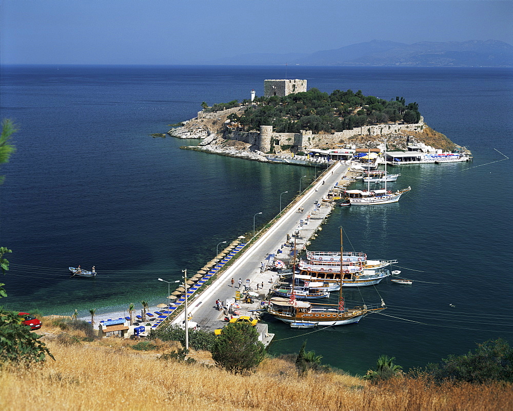 Pigeon Island, Kusadasi, Anatolia, Turkey, Asia Minor, Eurasia