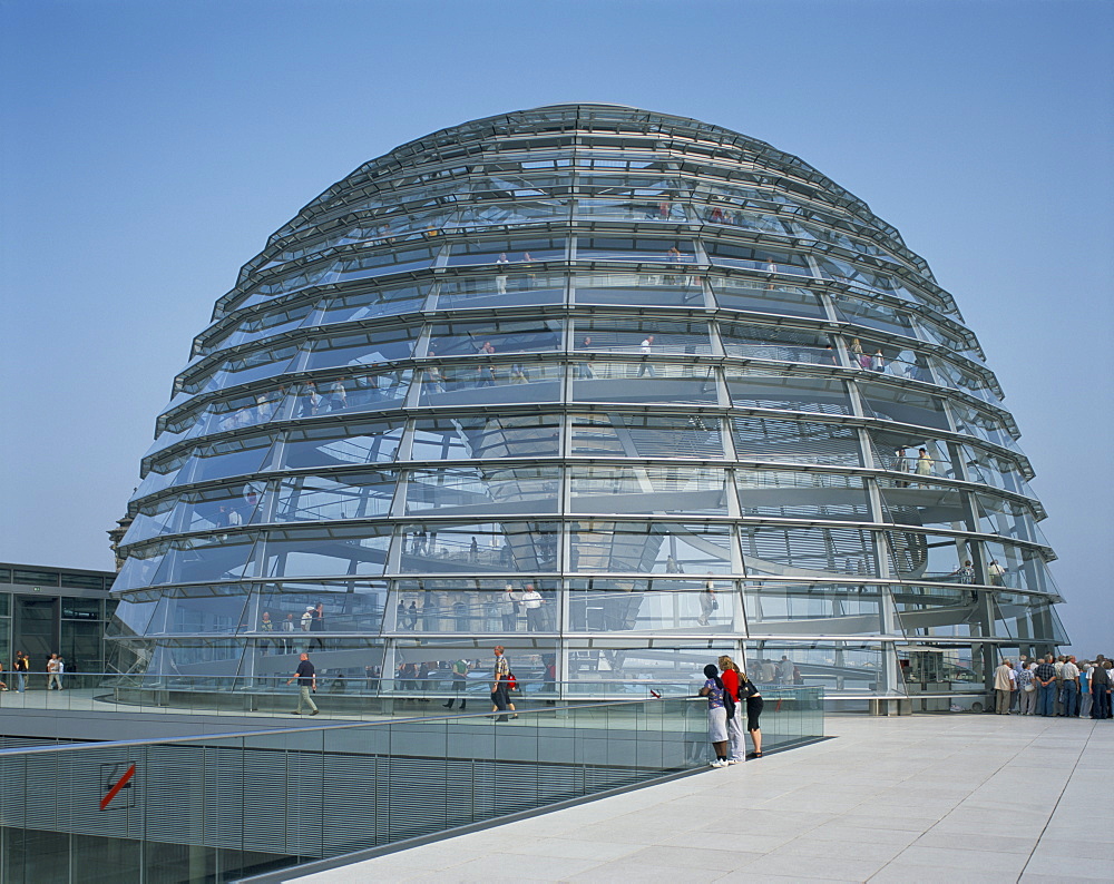 The reichstag dome, Berlin, Germany