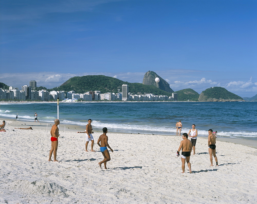 Copacabana beach, Rio de Janeiro, Brazil, South America