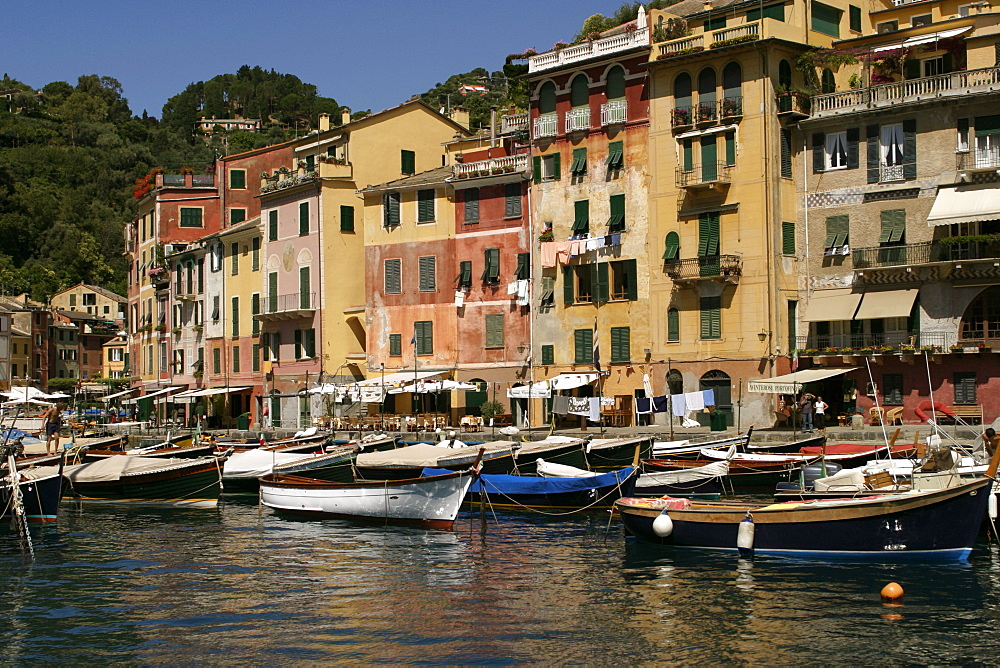 Portofino harbour, Liguria, Italy, Europe