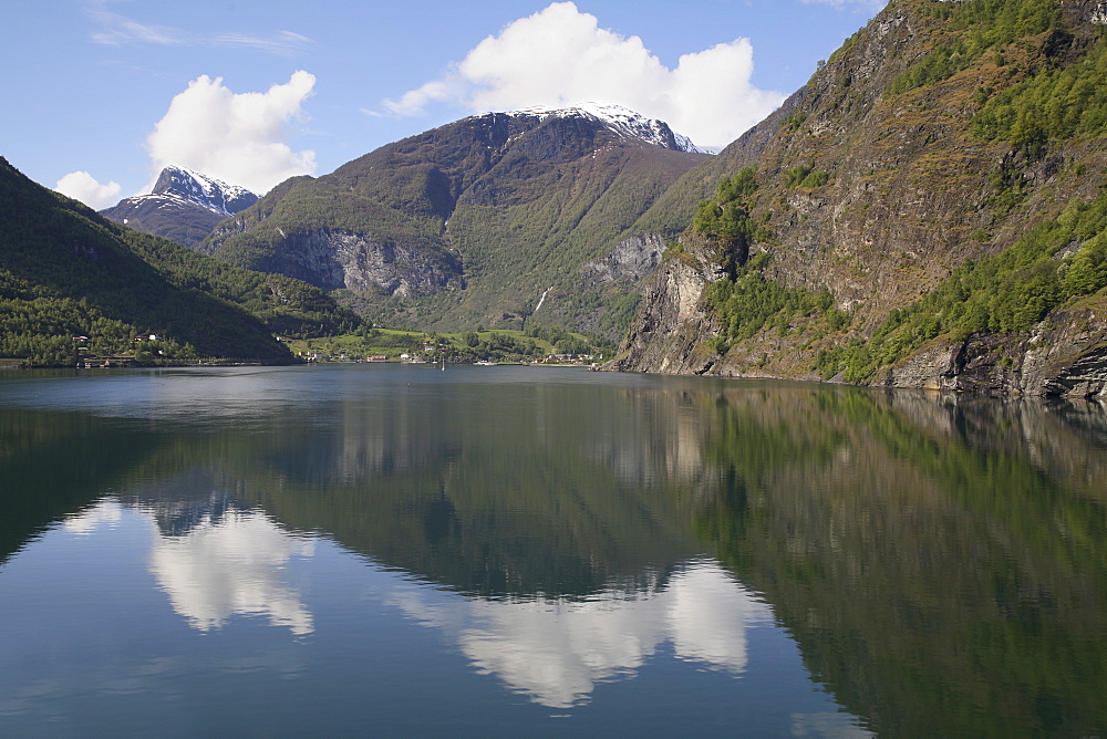 Flaam, Sogenfjord, Norway, Scandinavia, Europe