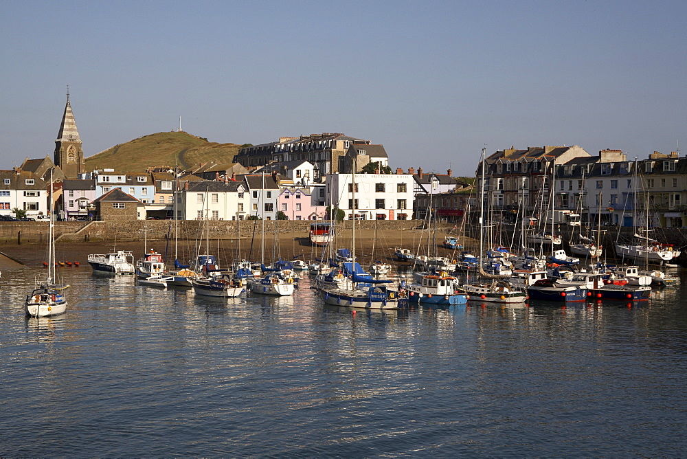 Ilfracombe harbour, Devo, England, United Kingdom, Europe