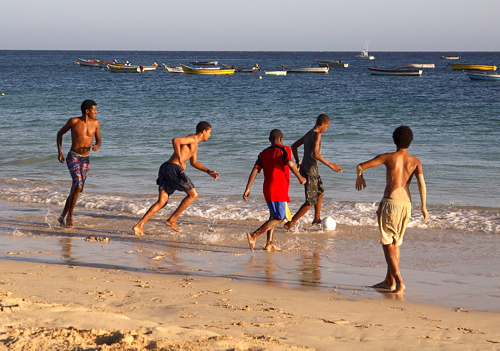 Santa Maria beach, Sal, Cape Verde Islands, Atlantic, Africa