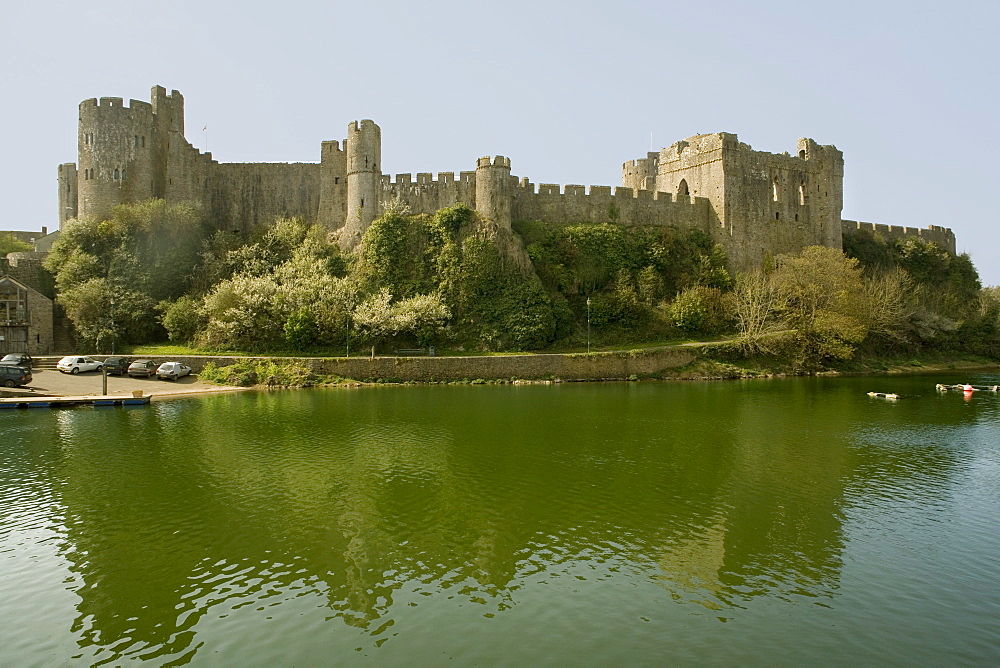 Pembroke castle, Pembrokeshire, Wales, United Kingdom, Europe