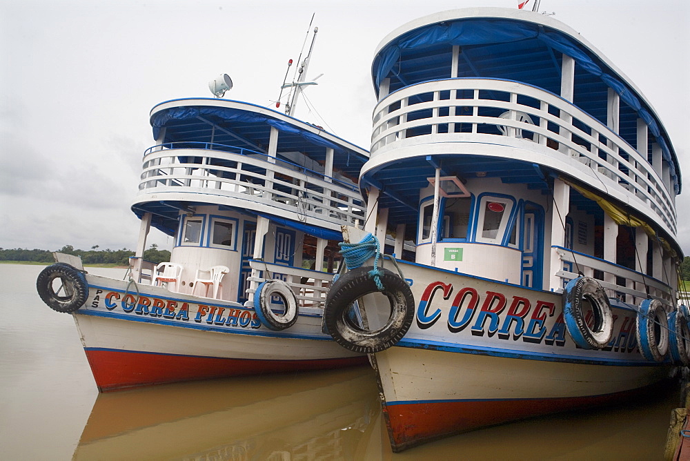 Amazon steamers, near Manaus, Brazil, South America