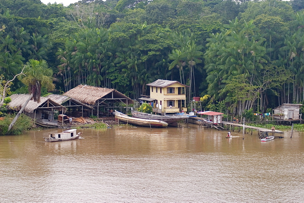 Amazon village, Brazil, South America