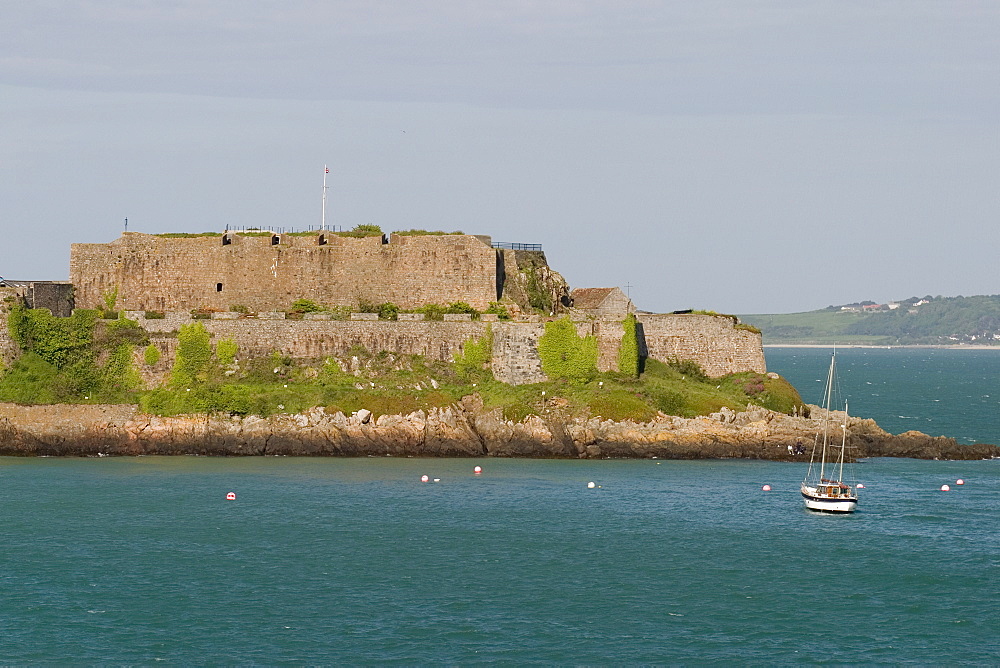 Cornet castle, St. Peter-Port, Guernsey, Channel Islands, United Kingdom, Europe