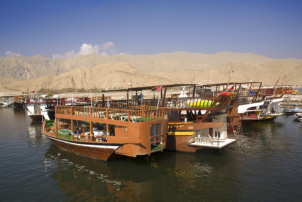 Dibba harbour, Musandam, Oman, Middle East