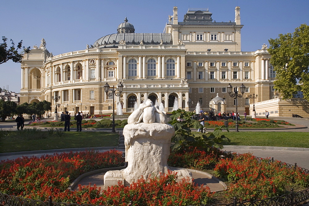 Opera House, Odessa, Ukraine, Europe