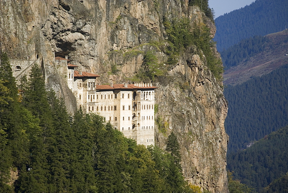 Sumela monastery, Trabzon, Anatolia, Turkey, Asia Minor, Eurasia