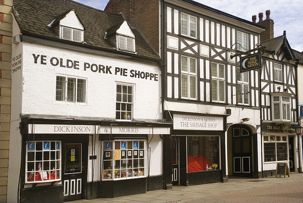 Ye Olde Pork Pie Shoppe, Melton Mowbray, Leicestershire, England, United Kingdom, Europe