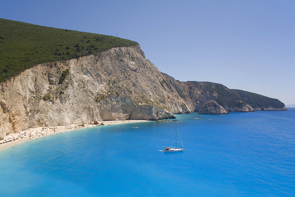 Porto Katsiki, Lefkada, Ionian Islands, Greek Islands, Greece, Europe