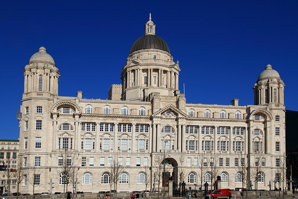 Dock Company Building, Pierhead, Liverpool, Merseyside, England, United Kingdom, Europe