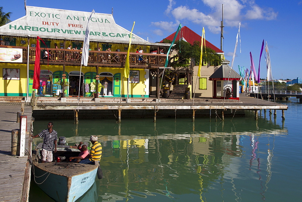 Radcliffe Quay, St. Johns, Antigua, Leeward Islands, West Indies, Caribbean, Central America