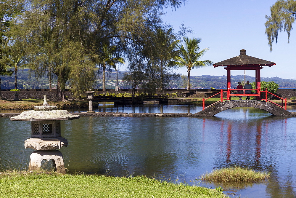 Liliuokalani Gardens, Hilo, Hawaii island (Big Island), Hawaii, United States of America, Pacific