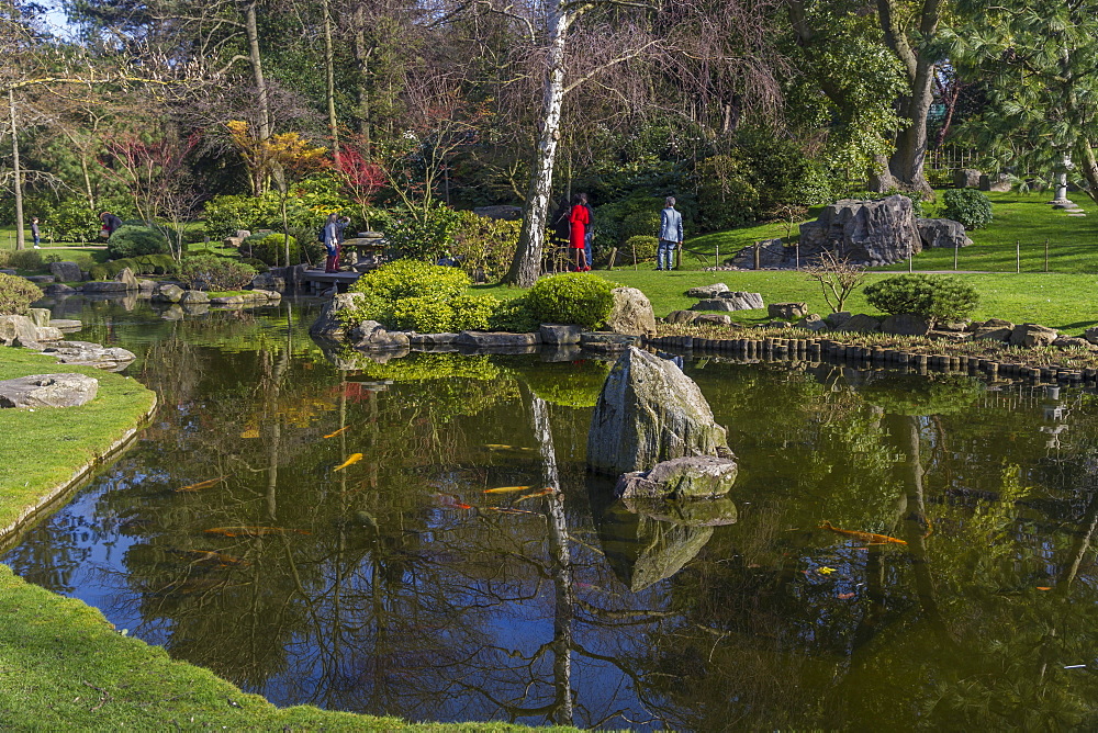 Kyoto Gardens, Holland Park, London, England, United Kingdom, Europe