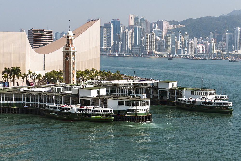 Star Ferry terminal, Kowloon, Hong Kong, China, Asia