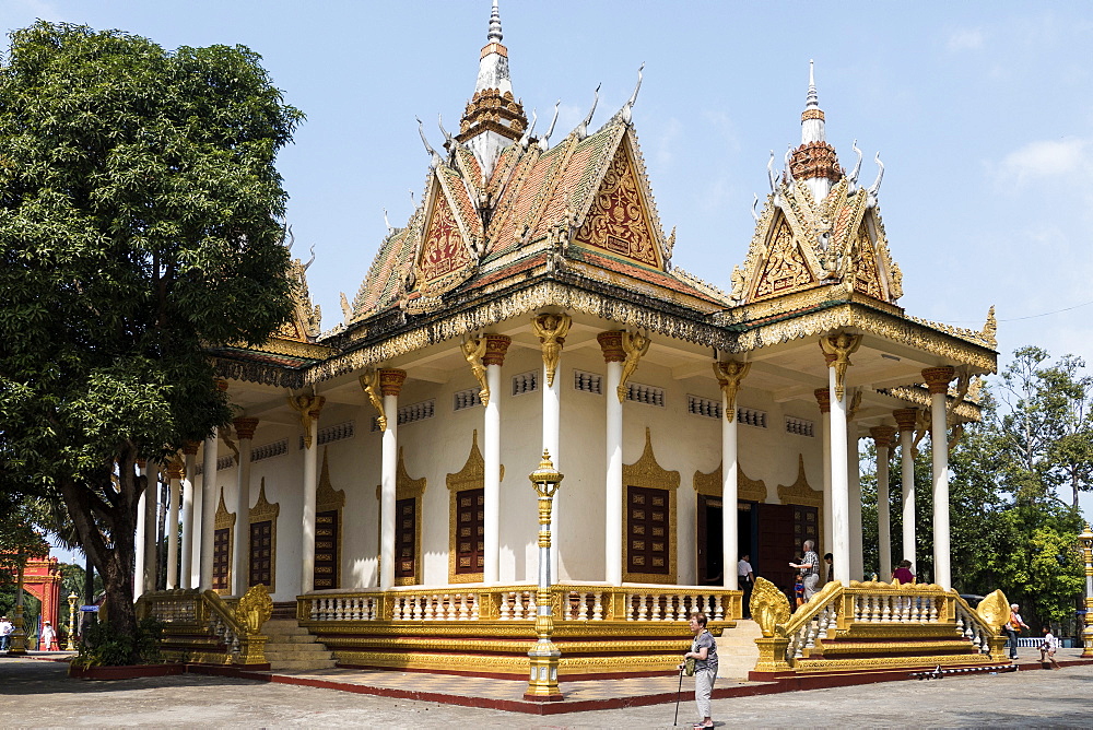 Wat Krom (Intra Ngean Pagoda), Sihanoukville, Cambodia, Indochina, Southeast Asia, Asia