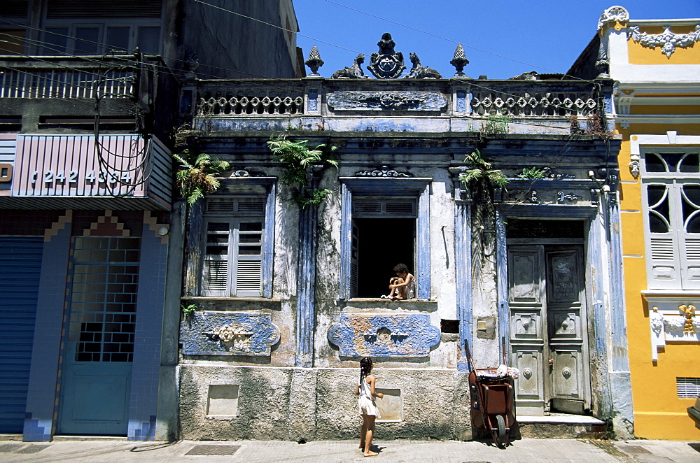 Street, Cidade Alta, Salvador, Bahia, Brazil, South America