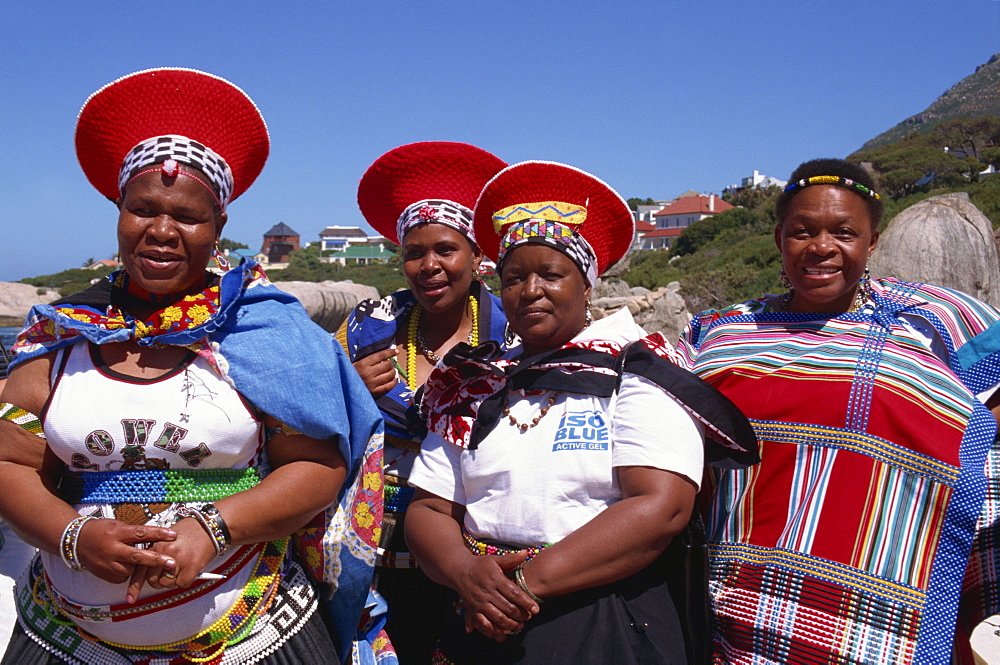 Zulu ladies, Cape Town, South Africa, Africa