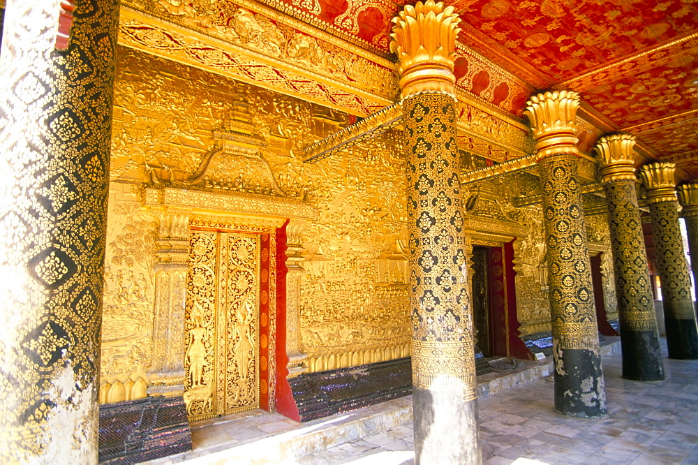 Wat Mai Suwannaphumaham, Luang Prabang, UNESCO World Heritage Site, Laos, Indochina, Southeast Asia, Asia