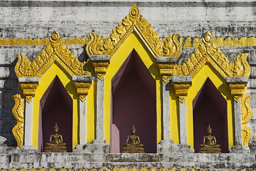 Wat Jong Kham thought to date from the 13th century, Kengtung (Kyaing Tong), Shan State, Myanmar (Burma), Asia